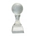 Crystal Golf Ball on Base